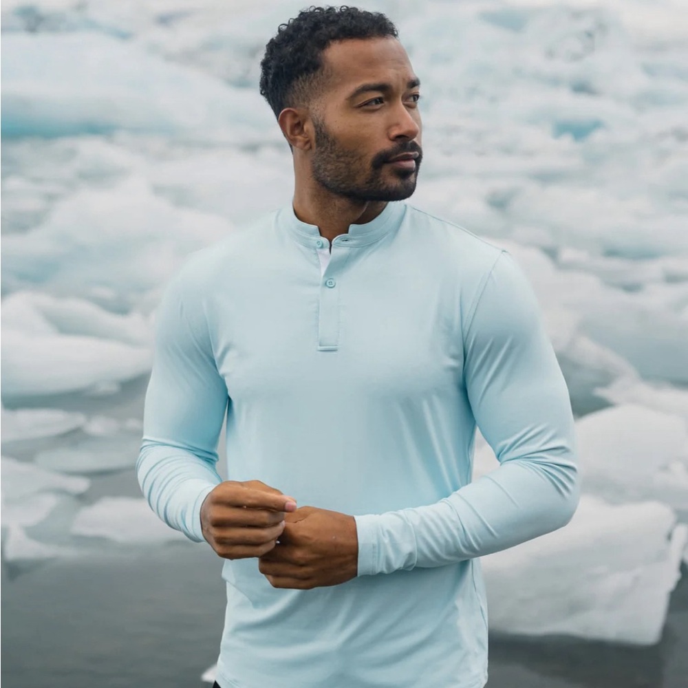 CATALYST POLO L/S — MANTRA COLLAR
